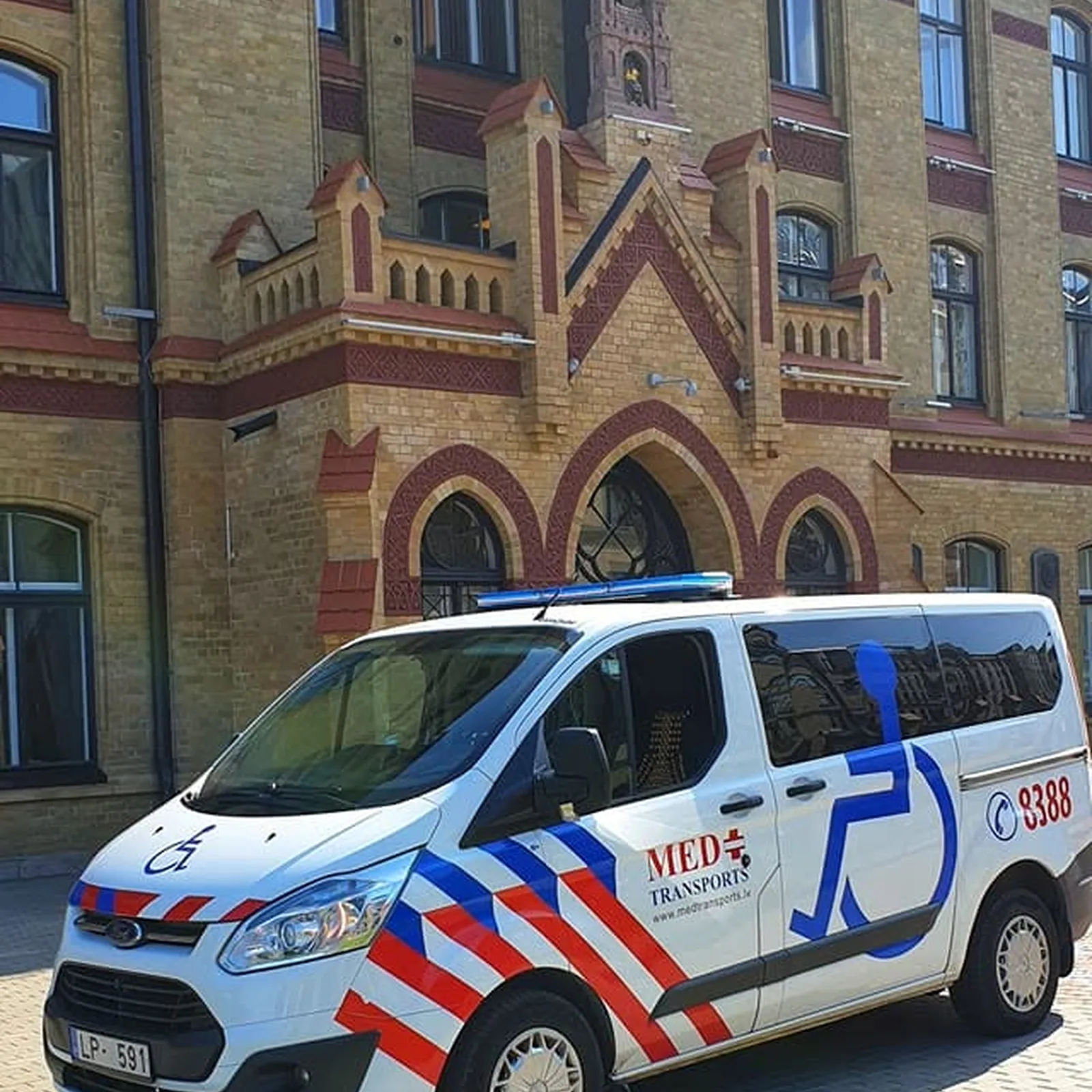 Med Transports - Pirmā slimnīca